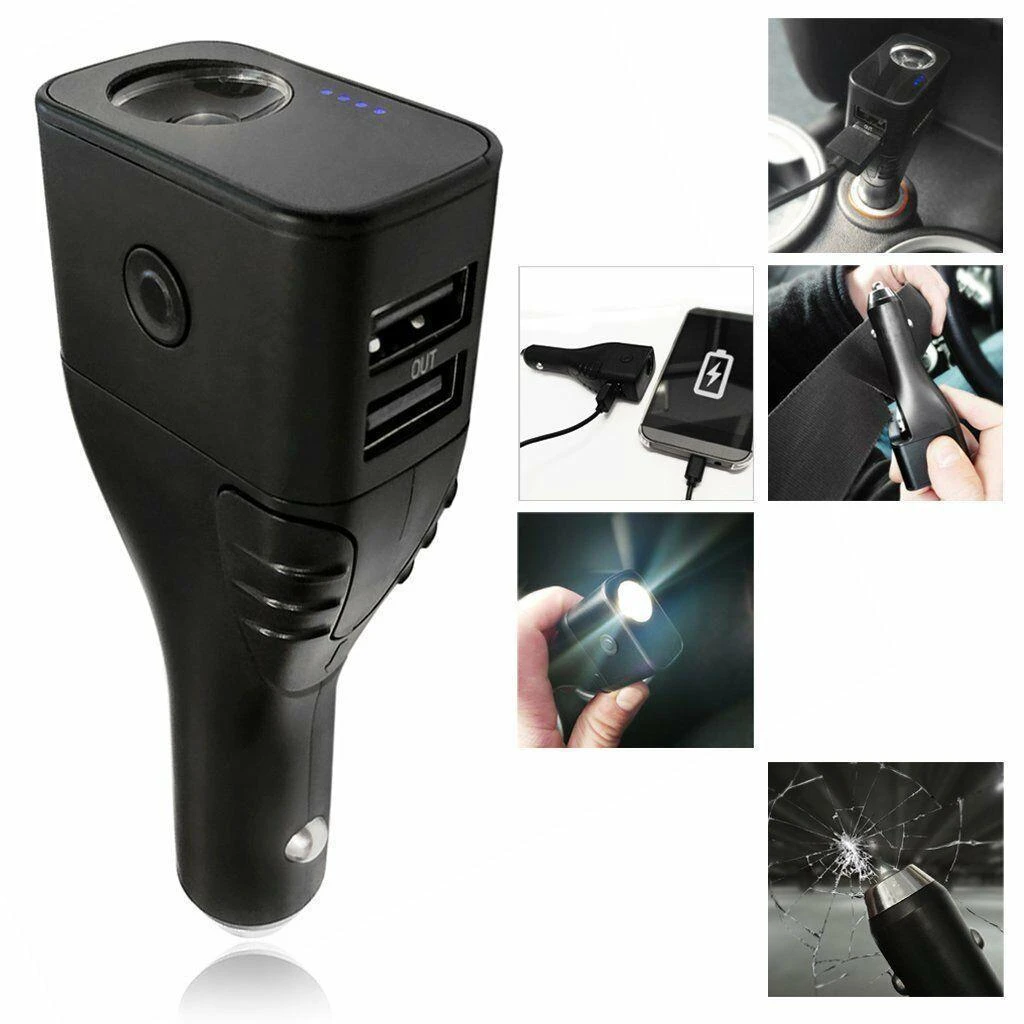 MONARCH 6 IN 1 CAR CHARGER 